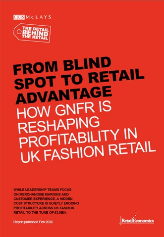 From blind spot to retail advantage report cover – GNFR hidden costs and savings in uk fashion retail